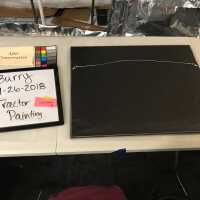 “Noon Break” Tractor painting - Image 5