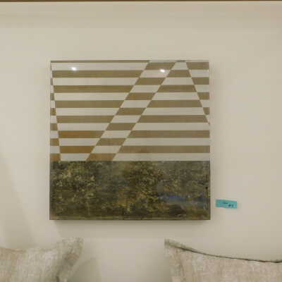 Geometric Resin Artwork