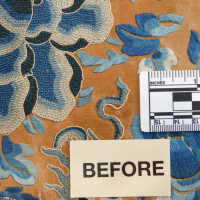          Chinese Imperial Court Badge - Silk Embroidery with Brocade picture number 37
