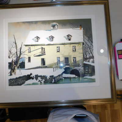 House in the snow