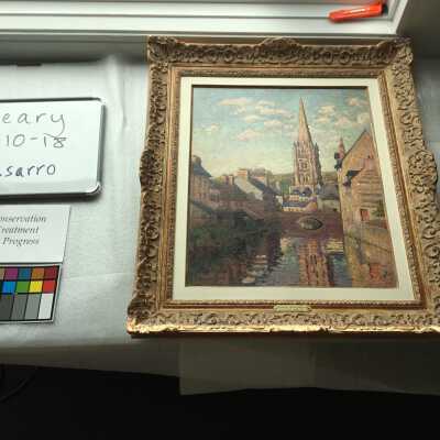 Pissarro painting