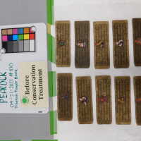          Tibetan manuscript picture number 21
