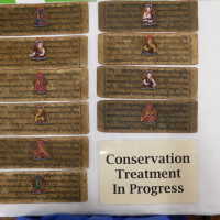          Tibetan manuscript picture number 35
