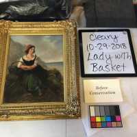 Lady with basket