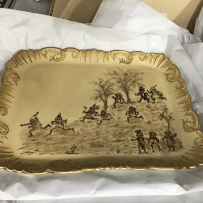 Porcelain platter