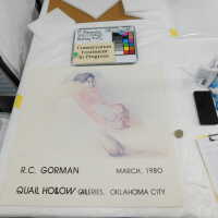          R.C. Gorman, Quail Hollow Galleries poster picture number 8

