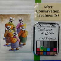          Women with braids and shoulder packs picture number 3
