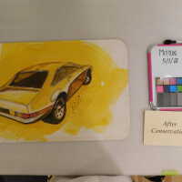 Yellow car - Image 2