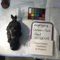 Ceramic Male Head