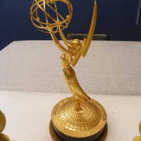          Emmy with two golden globes picture number 3
