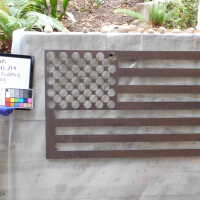          Outdoor flag sculpture picture number 2
