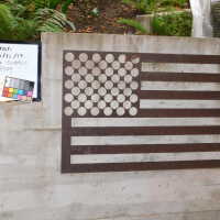          Outdoor flag sculpture picture number 5
