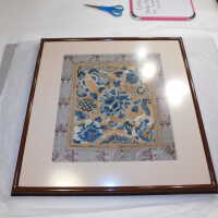          Chinese Imperial Court Badge - Silk Embroidery with Brocade picture number 89

