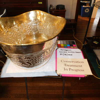 Silver Dipped Bucket
