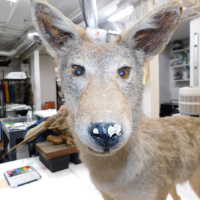          Taxidermy coyote picture number 36
