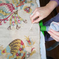          Skyros Hoopoe Birds Embroidered Panel picture number 10
