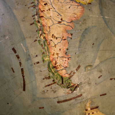 Old labels too dark to read or missing