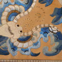          Chinese Imperial Court Badge - Silk Embroidery with Brocade picture number 10
