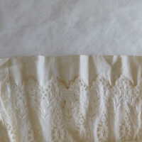          Client: Roberts. Item: Edwardian Cotton Eyelet Wedding Dress picture number 10
