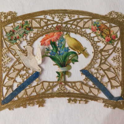 Before treatment: A piece of paper cutting