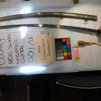          Steel Sword with Sheath and Copper Guard (corncob tassel) picture number 2
