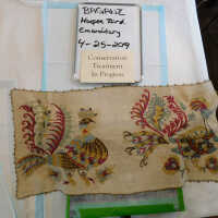          Skyros Hoopoe Birds Embroidered Panel picture number 26
