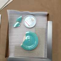          Pale mint blue ceramic plaque picture number 7

