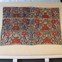          Epirus Bedskirt or Canopy Embroidery Panels picture number 1
