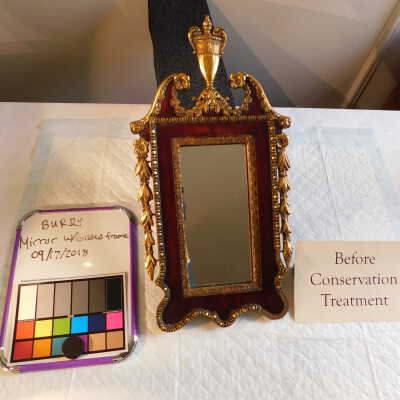 Mirror with Gilded Frame