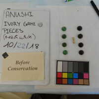          Beaded Parcheezi Game with Ivory Pieces picture number 8
