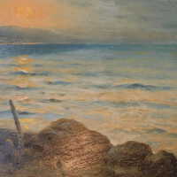          Seascape by Nels Hagerup painting picture number 141
