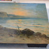          Seascape by Nels Hagerup painting picture number 143
