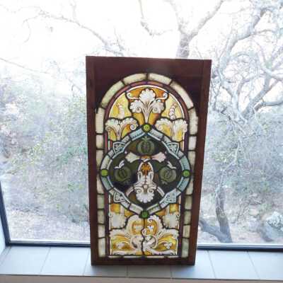 Stained glass Lg. German Panel B