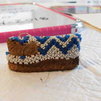          Beaded Parcheezi Game with Ivory Pieces picture number 35
