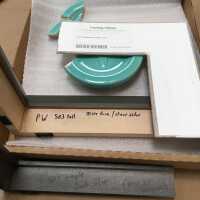         Pale mint blue ceramic plaque picture number 17
