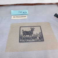          #18 - Woodblock Print -Goat picture number 12
