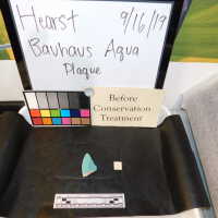         Pale mint blue ceramic plaque picture number 21
