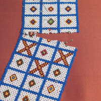          Beaded Parcheezi Game with Ivory Pieces picture number 18
