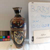          Large Polychrome Vase picture number 3
