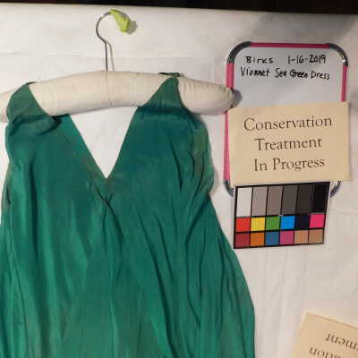 Vionnet Sea Green Dress