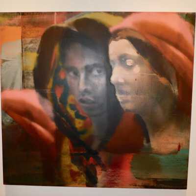 Hooded Faces collage