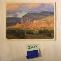          Pink and purple mountain landscape picture number 7
