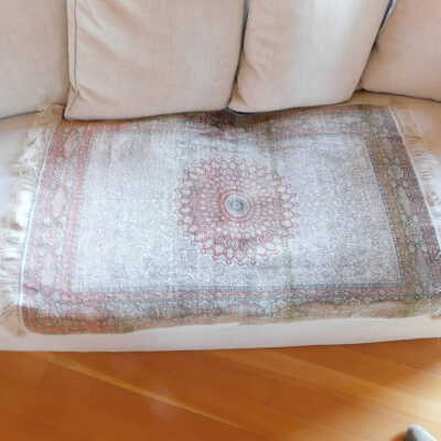 Rug with central mandala