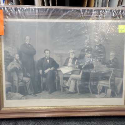 Lincoln and his cabinet