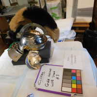          Centurion helmet with black and white horse hair picture number 9
