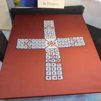          Beaded Parcheezi Game with Ivory Pieces picture number 13
