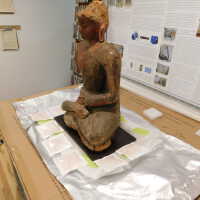          Painted Wooded Buddha picture number 10
