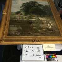 After brush vacuum treatment