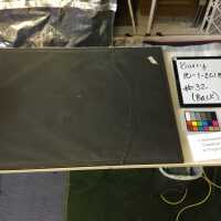 Water scene with red floral motif - Image 2