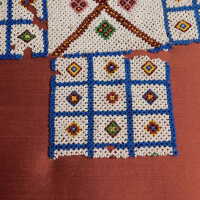          Beaded Parcheezi Game with Ivory Pieces picture number 24
